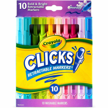 Crayola Clicks Retractable Markers - Front