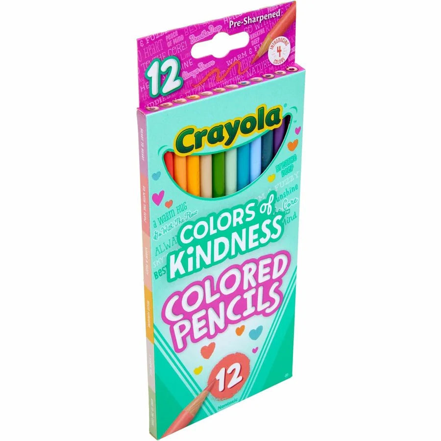 Crayola Colors of Kindness Pencils - 12 Assorted Lead Pack - Specialty Marking & Colored