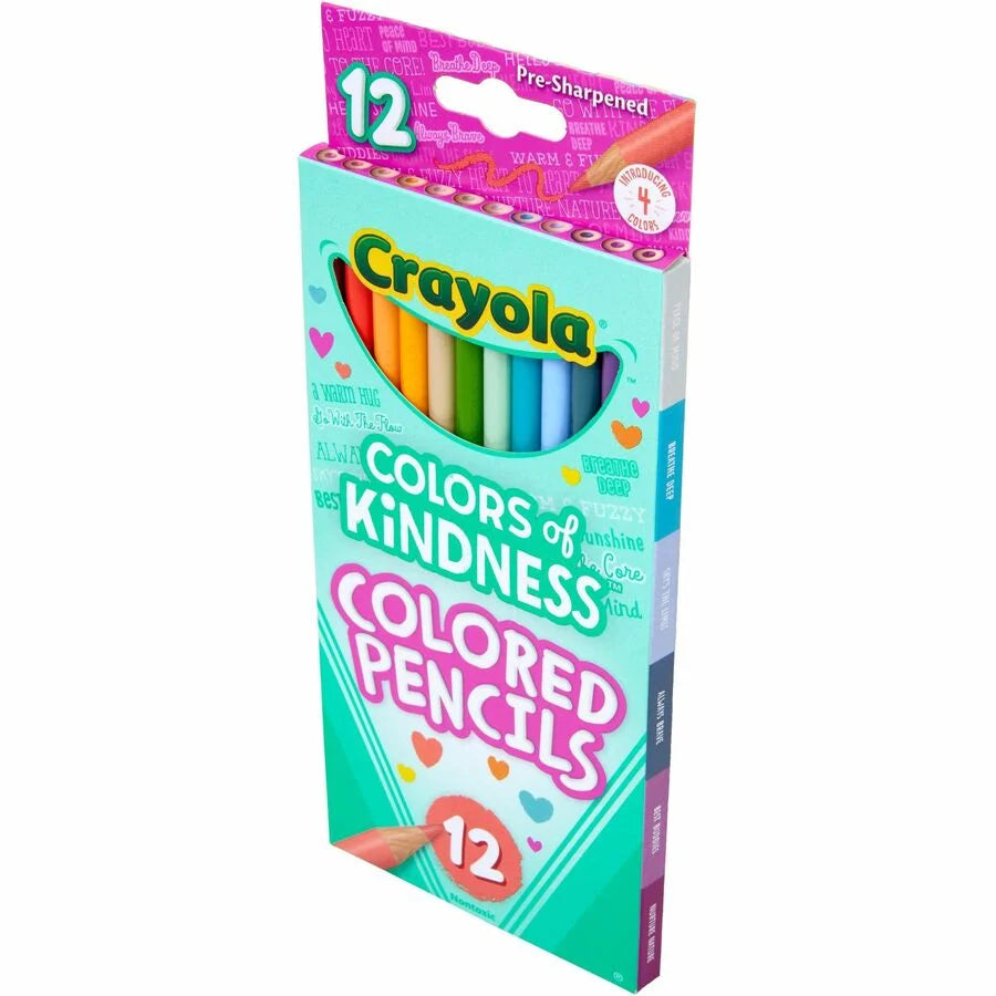 Crayola Colors of Kindness Pencils - 12 Assorted Lead Pack - Specialty Marking & Colored