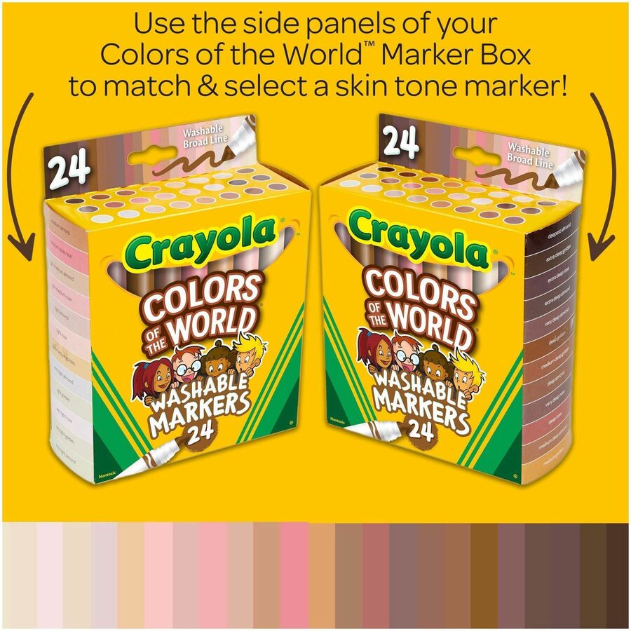 Crayola Colors Of The World Marker - Alternate-Image2