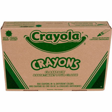 Crayola Crayon Classpack, 800 Count, 16 Colors - Top