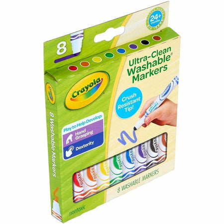 Crayola Crush Resistant Washable Toddler Markers - Right