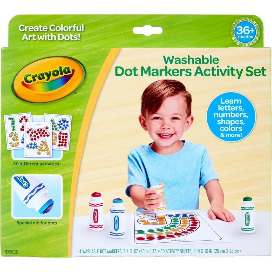 Crayola Dot Marker Activity Set: Creative Fun for Kids - Art Markers