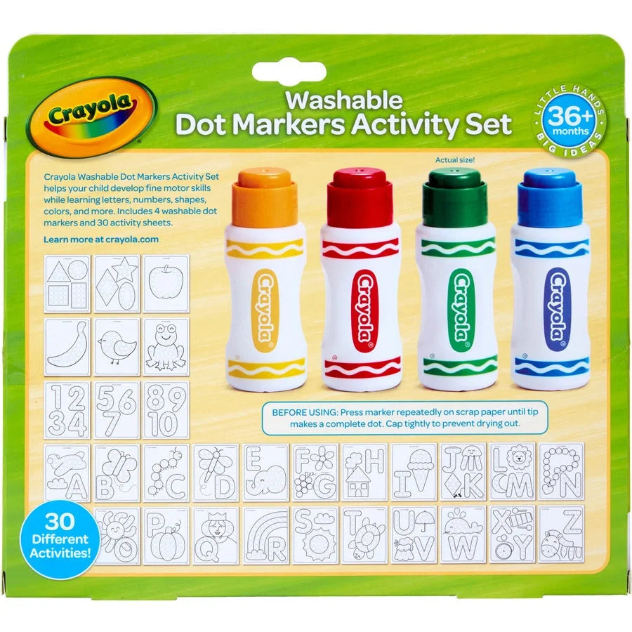 Crayola Dot Marker Activity Set: Creative Fun for Kids - Art Markers