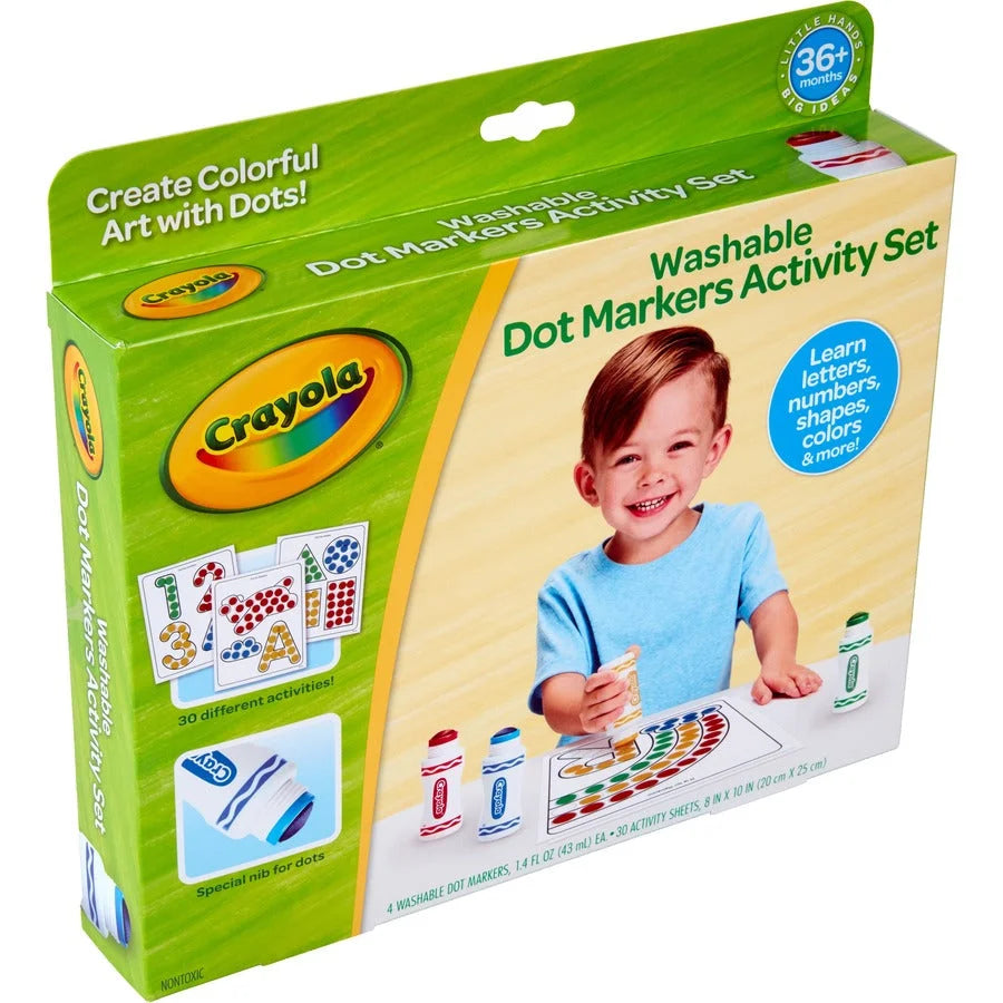 Crayola Dot Marker Activity Set: Creative Fun for Kids - Art Markers