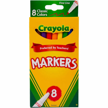 Crayola Fine Tip Classic Markers - Front