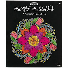 Crayola Mandala Coloring Book: 40-Page Printed Book - Books