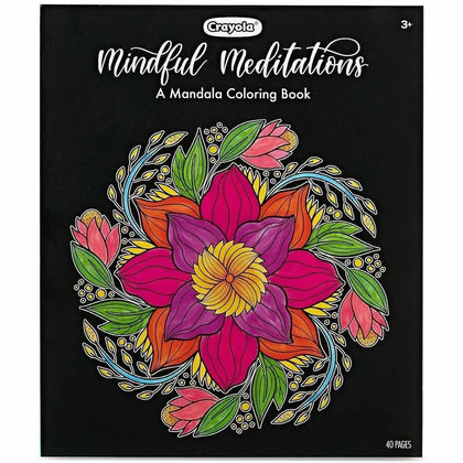 Crayola Mandala Coloring Book: 40-Page Printed Book - Books