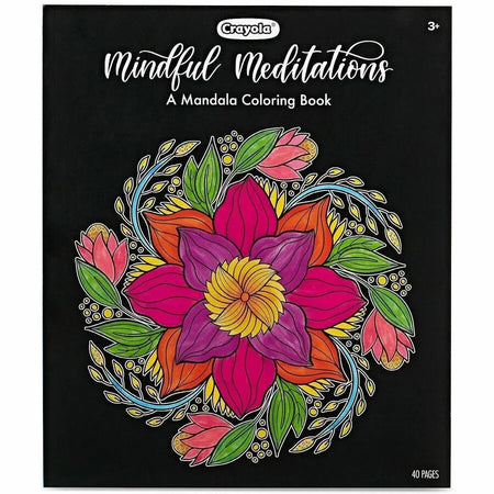 Crayola Mandala Coloring Book: 40-Page Printed Book - Books