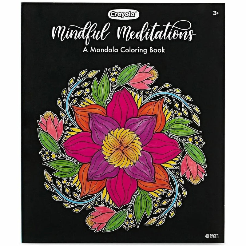 Crayola Mandala Coloring Book: 40-Page Printed Book - Books