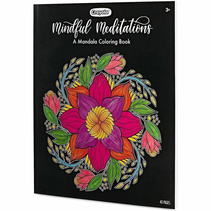 Crayola Mandala Coloring Book: 40-Page Printed Book - Books