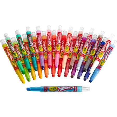 Crayola Mini Twistables Crayons: 24 Count Set for Kids - Crayons