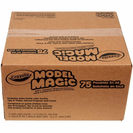 Crayola Model Magic Classpack: 4-Color Clay Craft Set - 75 Pieces - Modeling