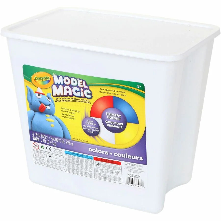 Crayola Model Magic Clay Craft Kit - Assorted Colors - 4 Pack - Modeling
