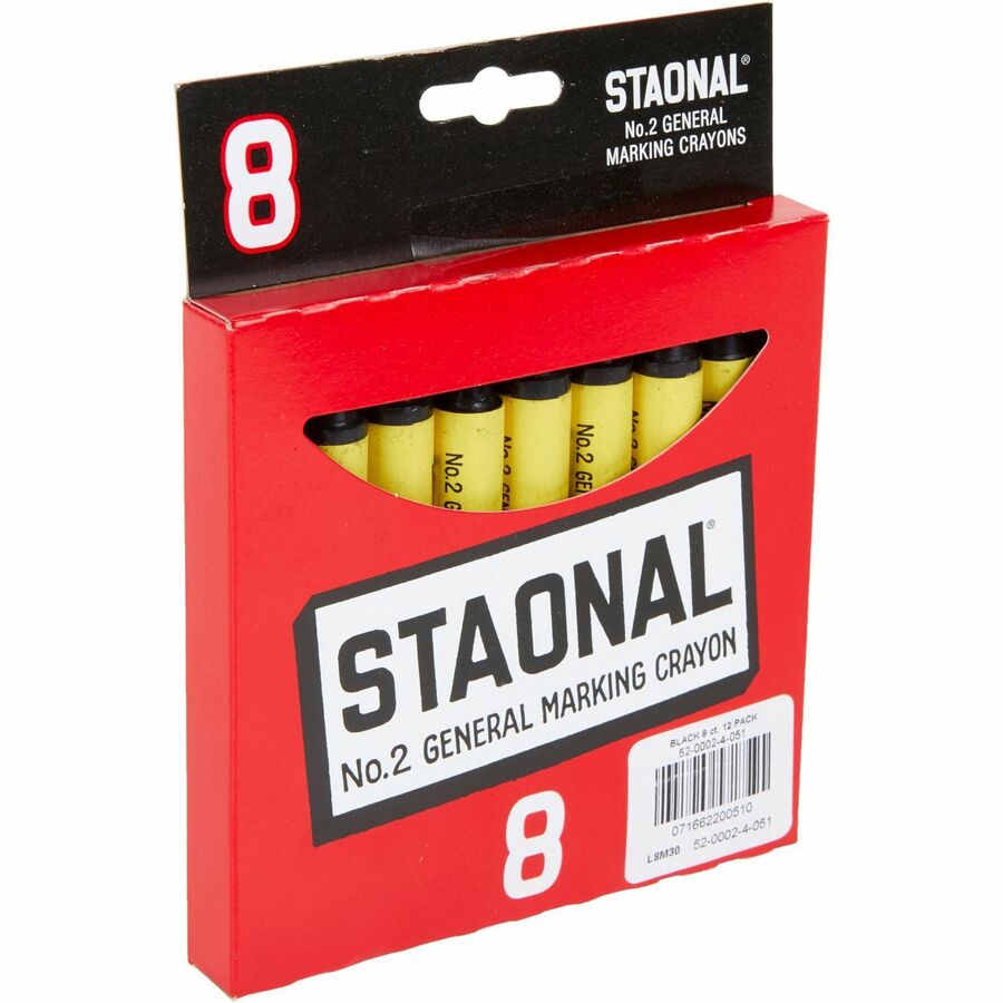 Crayola No. 2 Staonal Marking Wax Crayons - Right