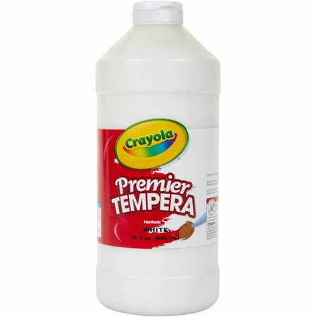 Crayola Premier Tempera Paint: White 2 lb - 1 Each - Paint