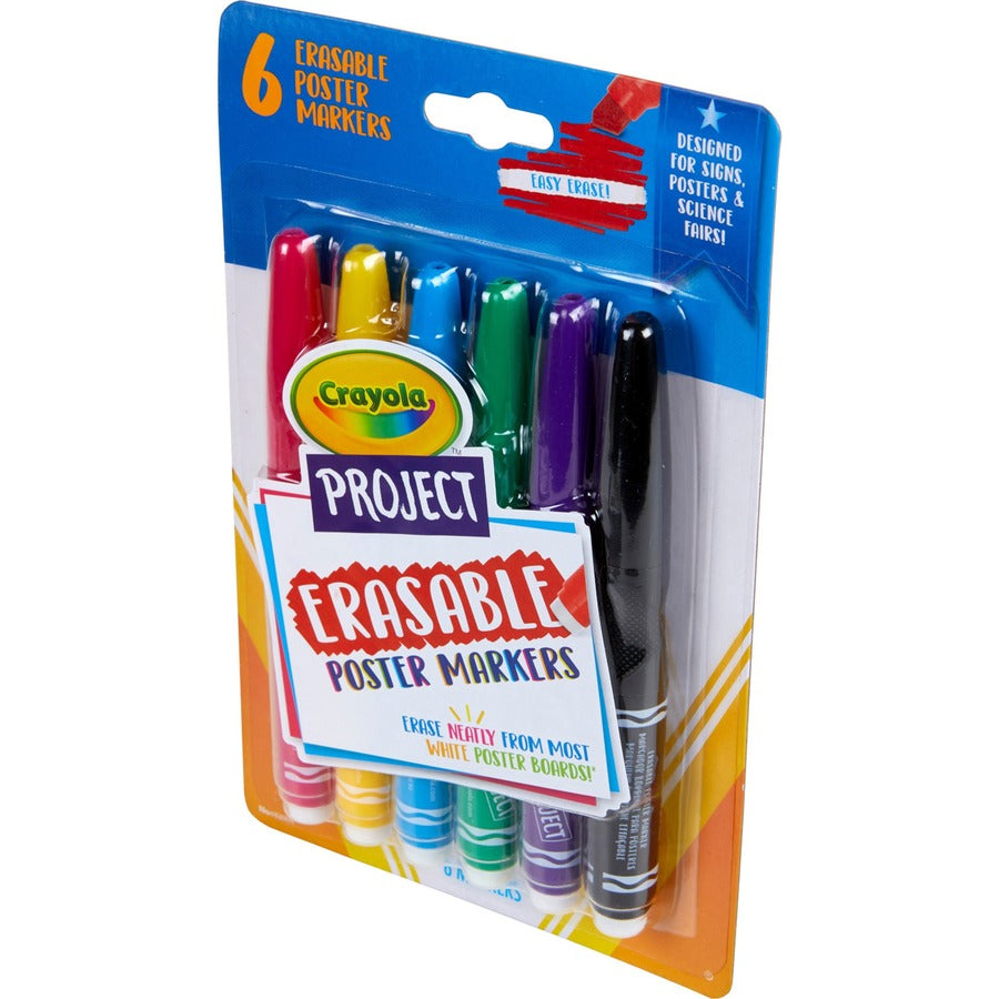 Crayola Project Erasable Poster Markers - Left