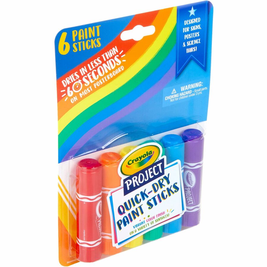 Crayola Project Quick-Dry Paint Sticks - Right