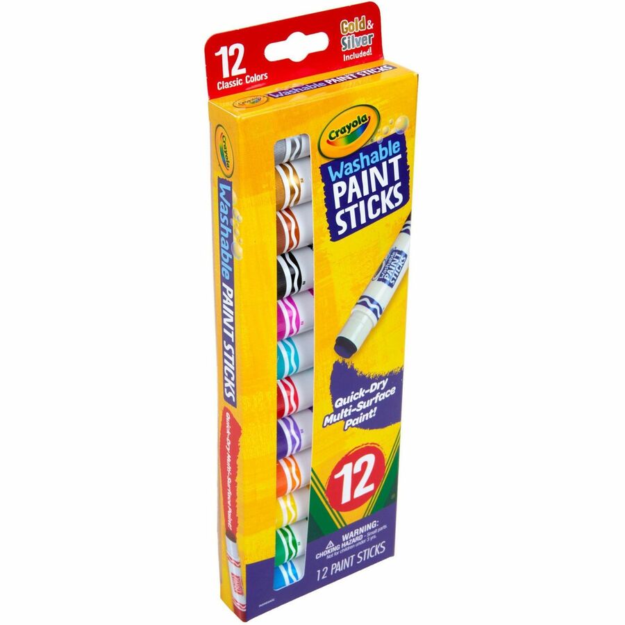 Crayola Project Quick-Dry Paint Sticks - Right