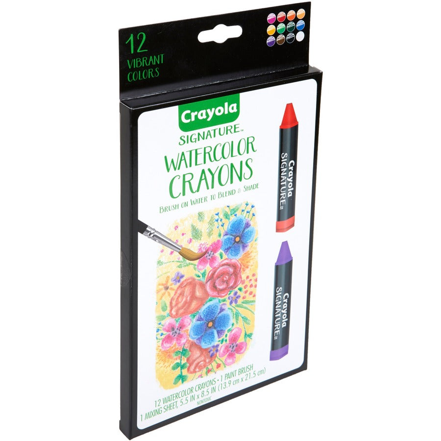 Crayola Signature Premium Watercolor Crayons - Right