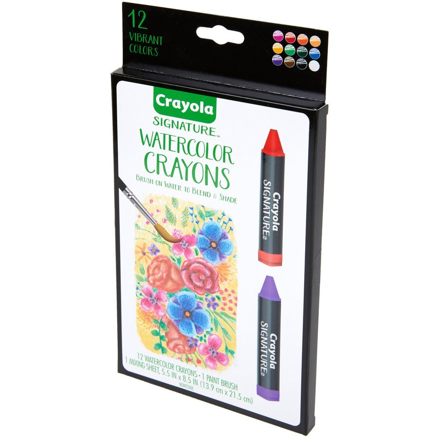 Crayola Signature Premium Watercolor Crayons - Left