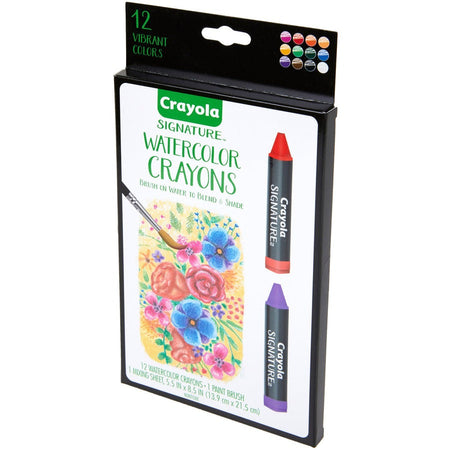 Crayola Signature Premium Watercolor Crayons - Left