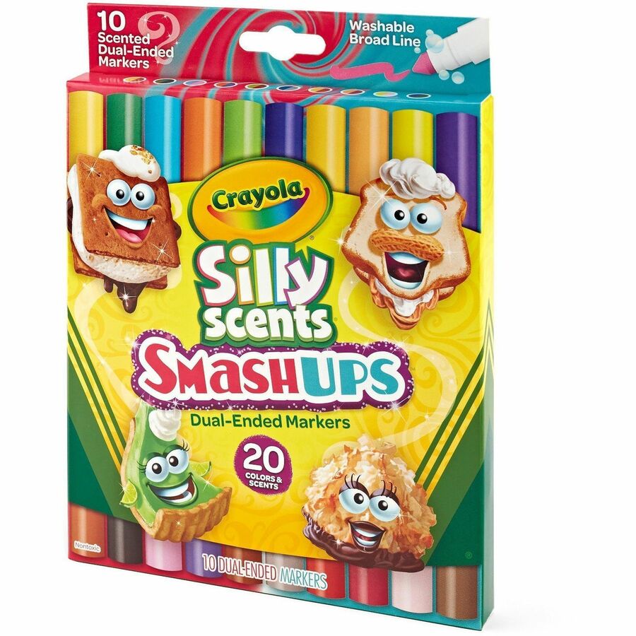 Crayola Silly Scents Dual-Ended Markers - Right