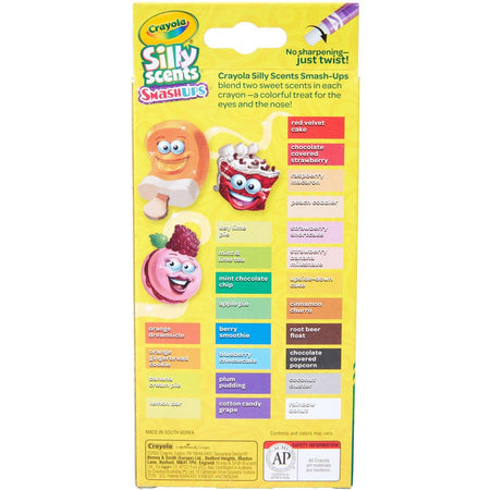 Crayola Silly Scents Mini Twistables Crayons - Rear