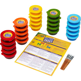 Crayola Spill Proof Washable Paint Set - Art & Craft Fun for 3-Year-Olds
