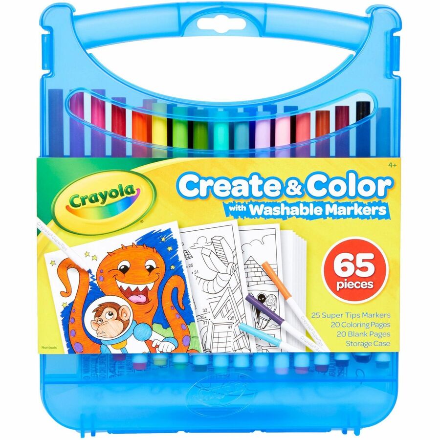 Crayola Super Tips Art Kit - Front