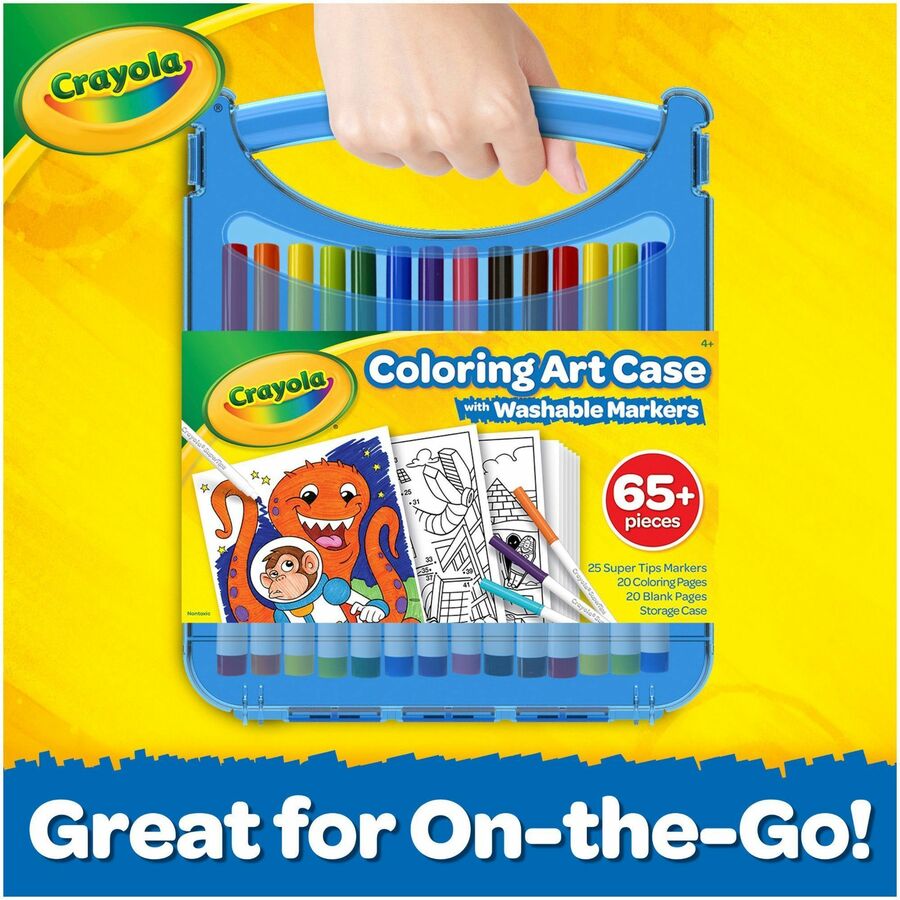 Crayola Super Tips Art Kit - Alternate-Image2
