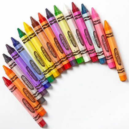 Crayola Triangular Anti-roll Crayons - 256 Colors in a Box