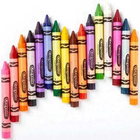 Crayola Triangular Anti-roll Crayons - 256 Colors in a Box