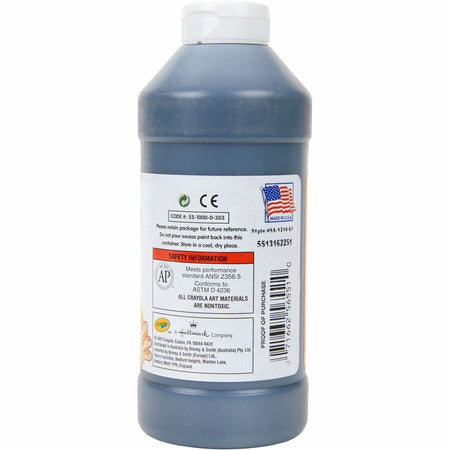 Crayola Washable Finger Paint - Rear