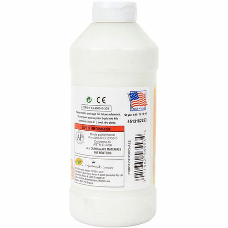 Crayola Washable Finger Paint - Rear