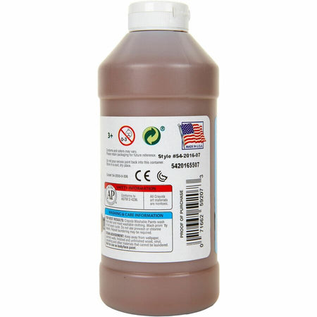 Crayola Washable Paint - Rear