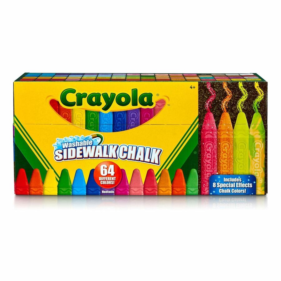 Crayola Washable Sidewalk Chalk - Front