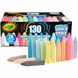 Crayola Washable Sidewalk Chalk: Assorted Colors for & Driveway - Chalks
