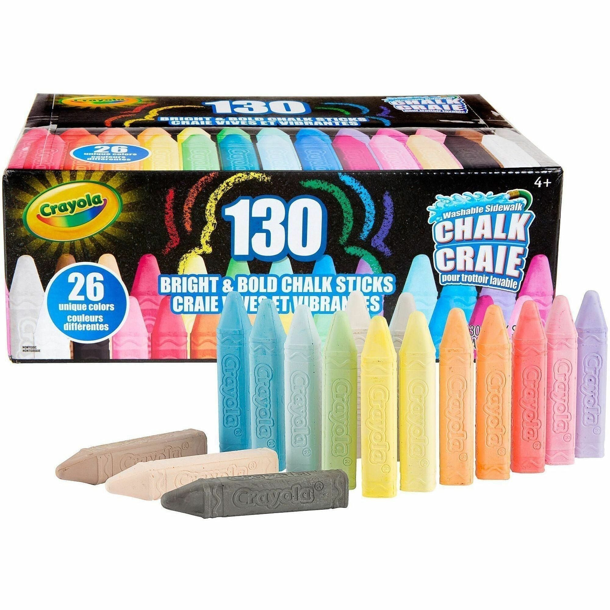 Crayola Washable Sidewalk Chalk - 2000