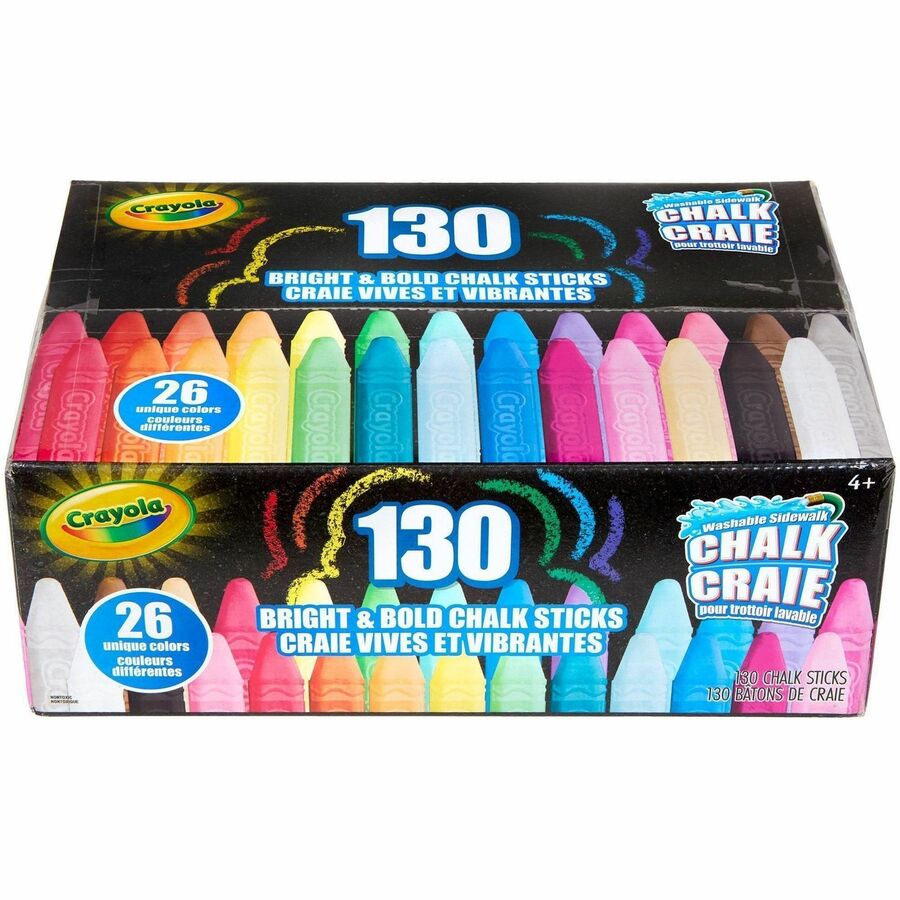 Crayola Washable Sidewalk Chalk - Top