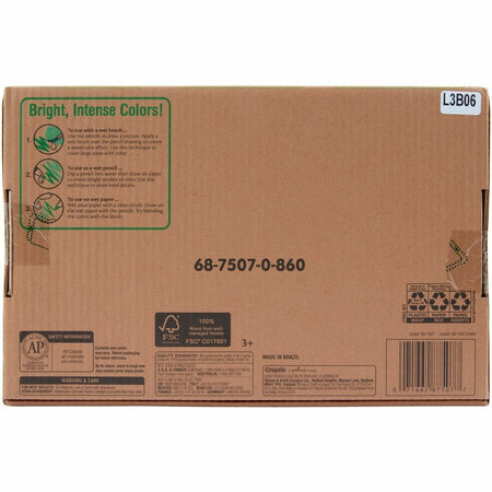 Crayola Watercolor Pencils Classpack, 240 Count, 12 Colors - Rear