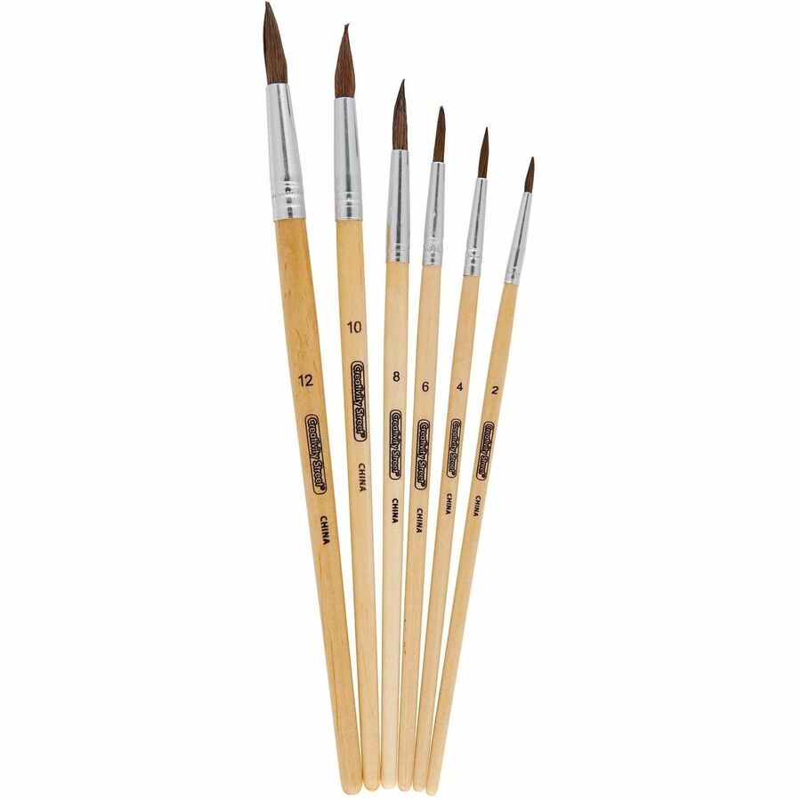 Creativity Street Camel Hair Brush Assortment - Alternate-Image1