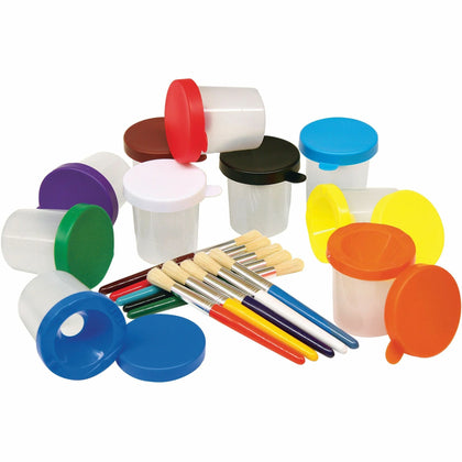Creativity Street Painting Set: Color-coordinated Art Kit - 20 Pieces - Paint