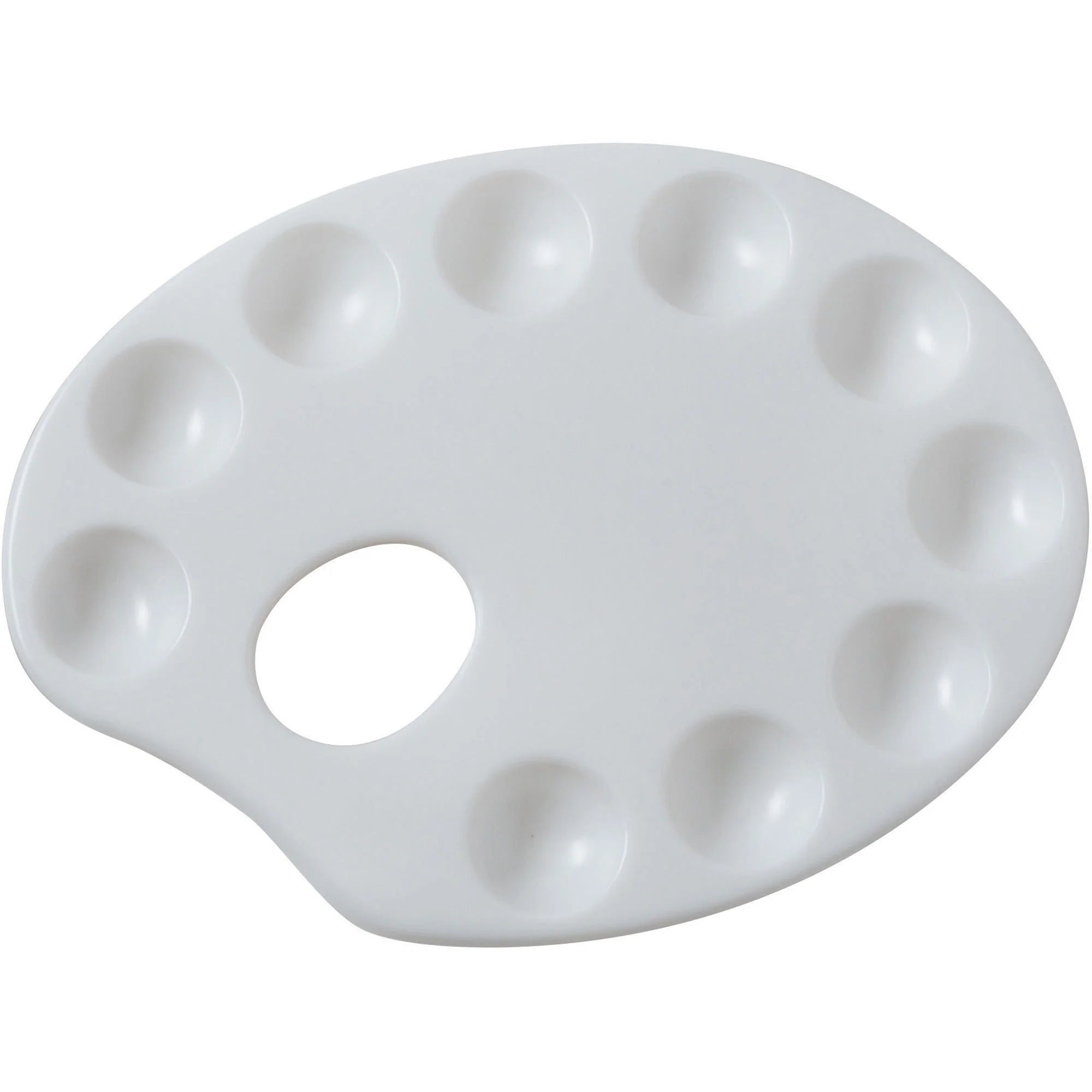 Creativity Street Plastic Paint Trays - White - 10 Pack
