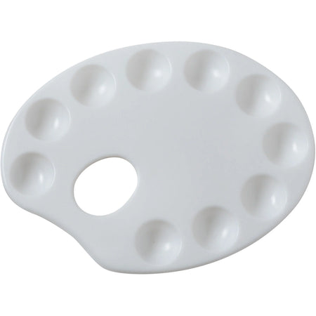 Creativity Street Plastic Paint Trays - White - 10 Pack