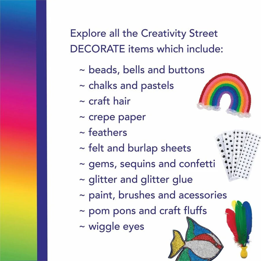 Creativity Street Plumage Feathers - Craft Assorted Pack