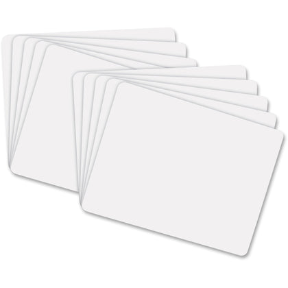 Creativity Street White Boards - 12x9’’ Melamine Surface - 10 Pack - Learning & Supplies