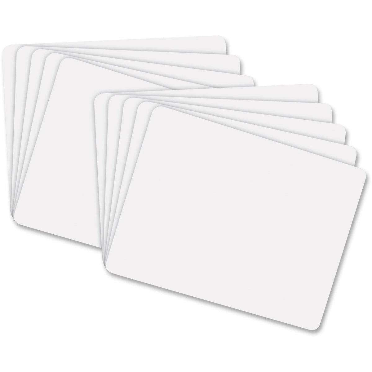 Creativity Street White Boards - 12x9’’ Melamine Surface - 10 Pack - Learning & Supplies