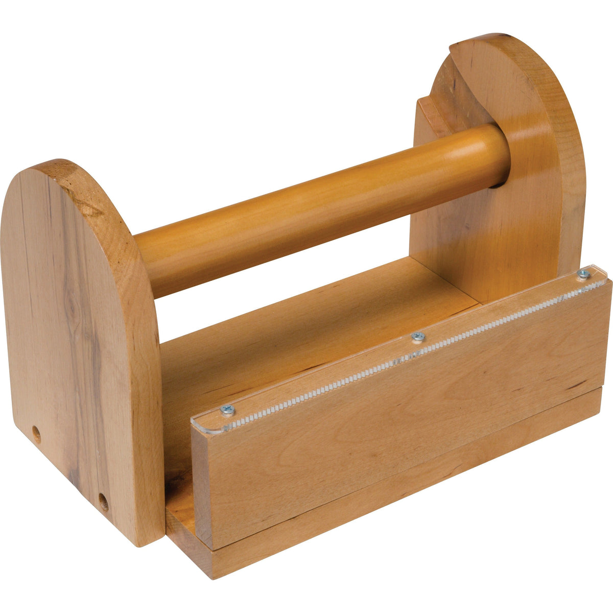 Creativity Street Wood Masking Tape Holder - Holds Total 8 Tape(s) - Brown - 1 Each - Dispensers