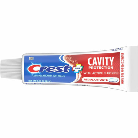 Crest Cavity Toothpaste: Blue & Red - 240 Tubes/Carton - Personal Hygiene Supplies